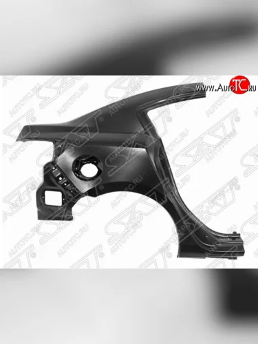 Правое заднее крыло SAT Mazda 3/Axela BL дорестайлинг седан (2009-2011)