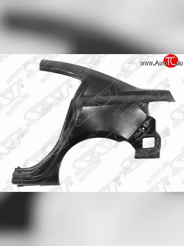 Левое заднее крыло SAT Mazda 3/Axela BL дорестайлинг седан (2009-2011)