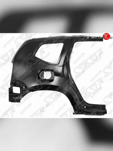 Правое заднее крыло SAT Nissan Terrano D10 дорестайлинг (2013-2016)