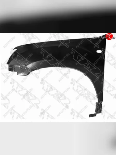 Левое переднее крыло SAT Nissan Terrano  D10 (2013-2016) дорестайлинг