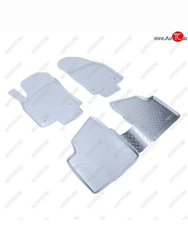 Коврики салона Norplast Unidec (Цвет: серый) Opel Astra H седан дорестайлинг (2004-2007)