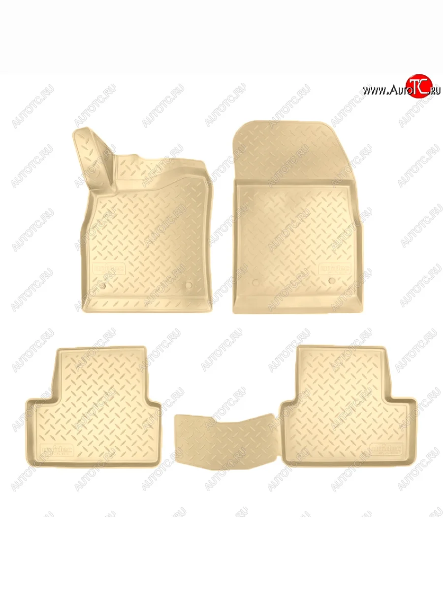 Коврики салона Norplast Unidec Opel Astra J хэтчбек 5 дв. дорестайлинг (2009-2012) (Цвет: бежевый)  в Керчи Республика Крым