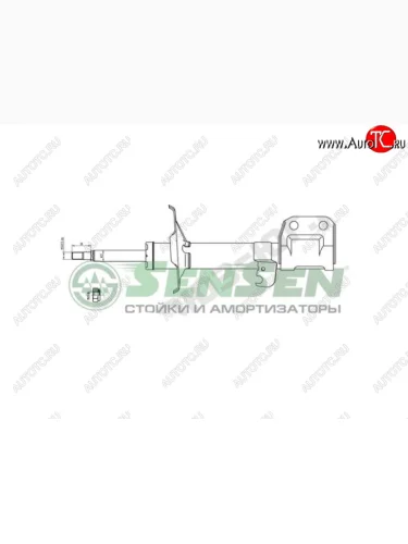 Левый амортизатор передний SENSEN Toyota Avensis T250 седан дорестайлинг (2003-2006)