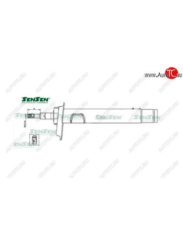 Левый амортизатор передний SENSEN BMW 3 серия E46 седан дорестайлинг (1998-2001)