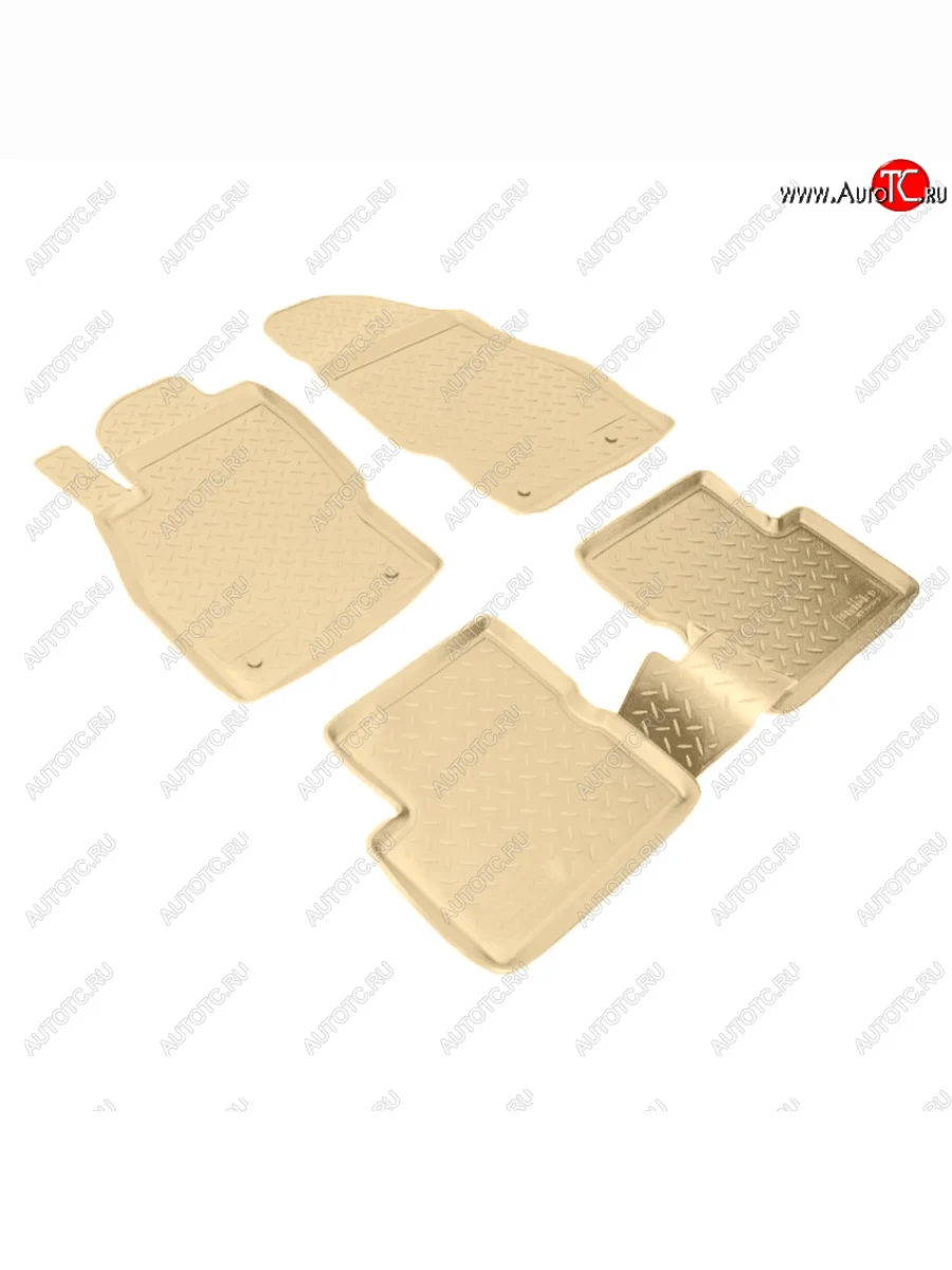 Коврики салона Norplast Unidec Opel Corsa D дорестайлинг, хэтчбэк 3 дв. (2006-2010) (Цвет: бежевый)  в Перми Пермском крае