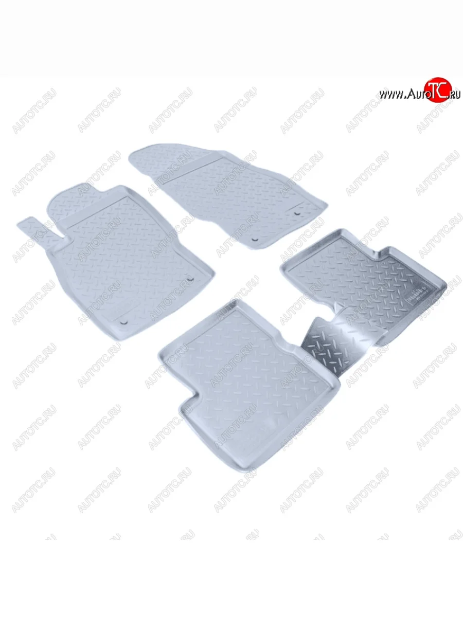 Коврики салона Norplast Unidec Opel Corsa D 2-ой рестайлинг, хэтчбэк 3 дв. (2011-2014) (Цвет: серый)  в Перми Пермском крае