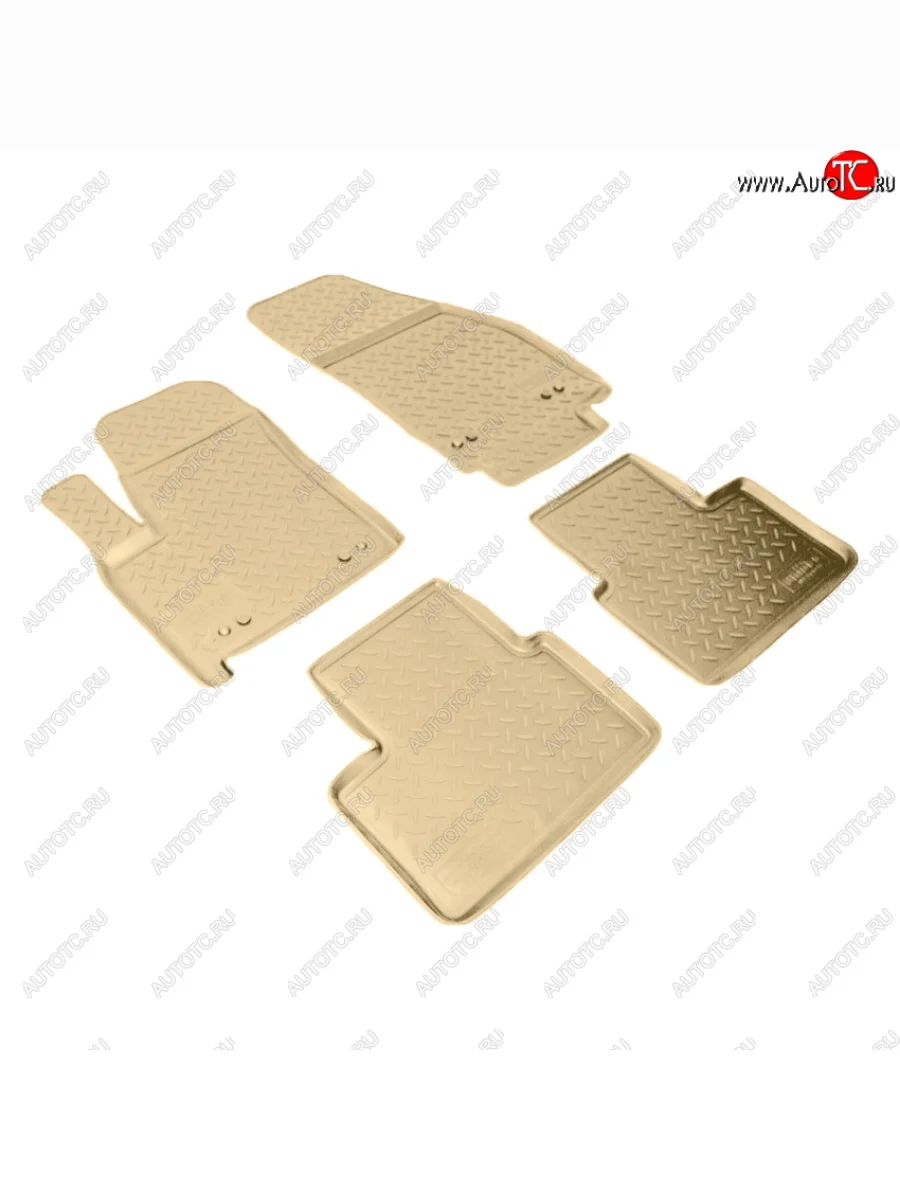 Коврики салона Norplast Unidec Opel Meriva B (2010-2013) (Цвет: бежевый)  в Керчи Республика Крым