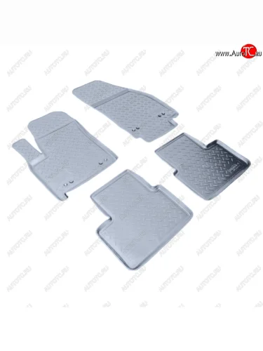 Коврики салона Norplast Unidec (Цвет: серый) Opel Meriva B рестайлинг (2013-2017)