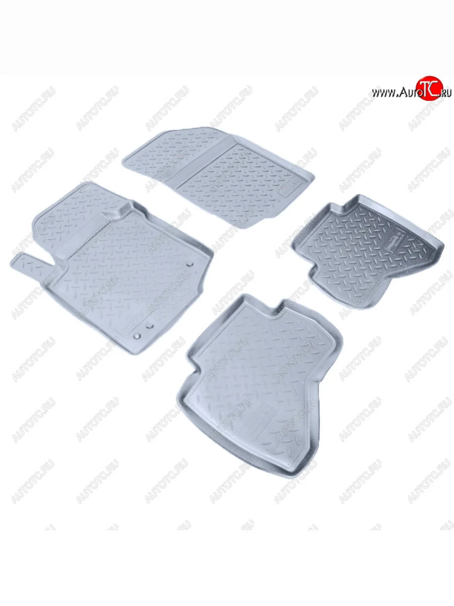 Коврики салона Norplast Unidec Peugeot 107 PN хэтчбэк 3 дв. дорестайлинг (2005-2009) (Цвет: серый)  в Самаре Самарской области