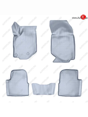 Коврики салона Norplast Unidec (Цвет: серый) Peugeot 2008 (2019-2025)