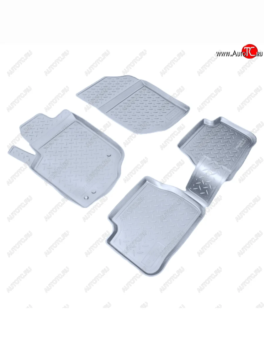 Коврики салона Norplast Unidec Peugeot 207 WC хэтчбэк 5 дв. дорестайлинг (2006-2009) (Цвет: серый)  с доставкой в г. Пермь