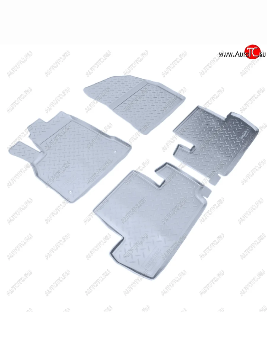 Коврики салона Norplast Unidec Peugeot 3008 дорестайлинг (2009-2013) (Цвет: серый)  в Керчи Республика Крым