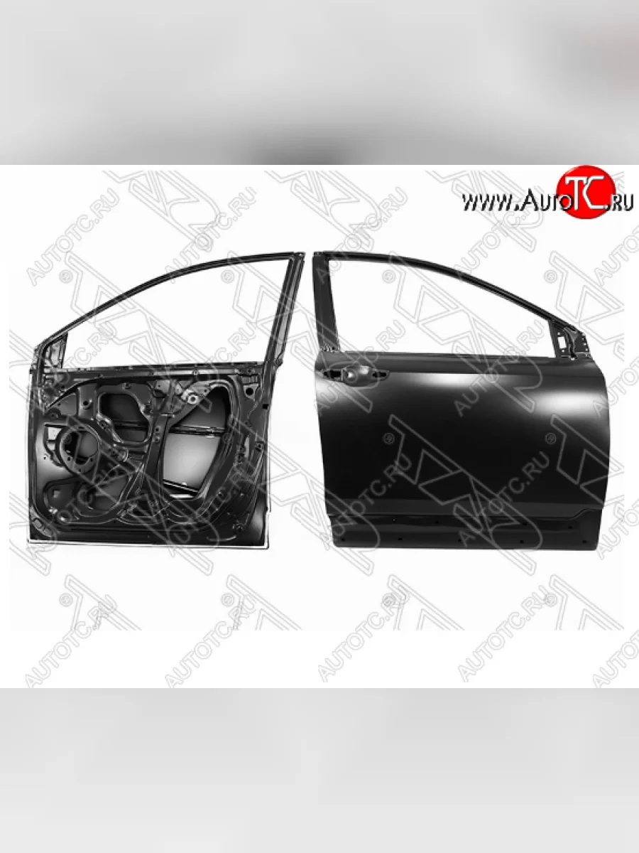 Правая дверь передняя SAT Honda CR-V RW,RT дорестайлинг (2016-2020) (Неокрашенная)  в Самаре Самарской области