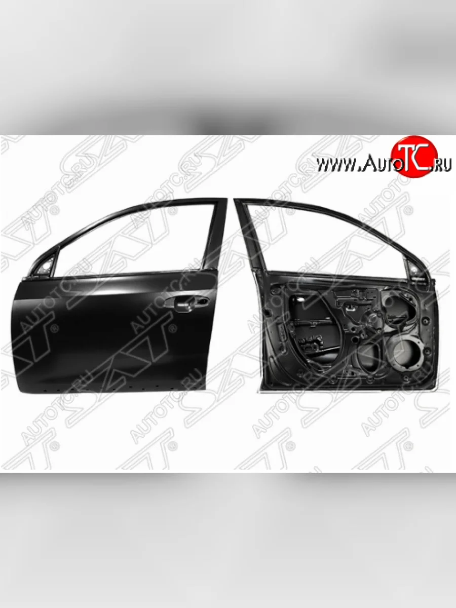 Левая дверь передняя SAT KIA Rio X рестайлинг (2020-2025) (Неокрашенная)  с доставкой в г. Керчь