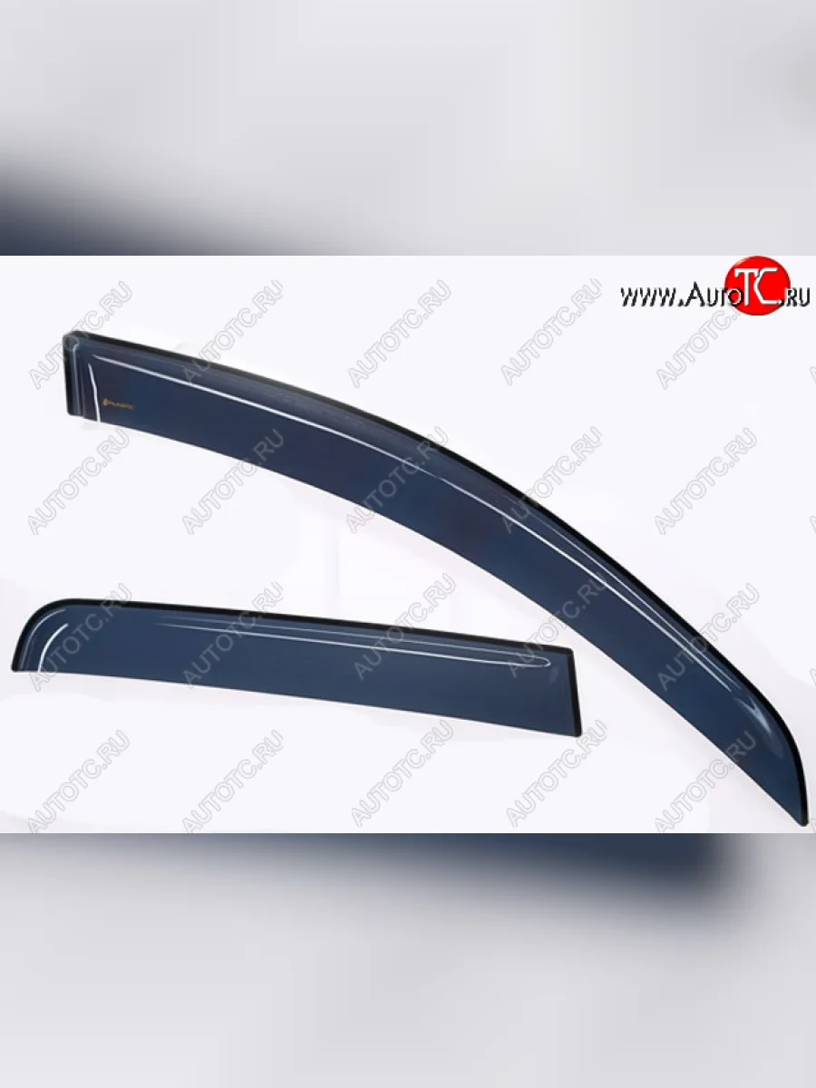 Дефлектора окон CA-Plastic Chery Tiggo 7 PRO (2019-2025) (серия Classic полупрозрачный, Без хром молдинга, Крепление только на скотч)  в Воронеже Воронежской области