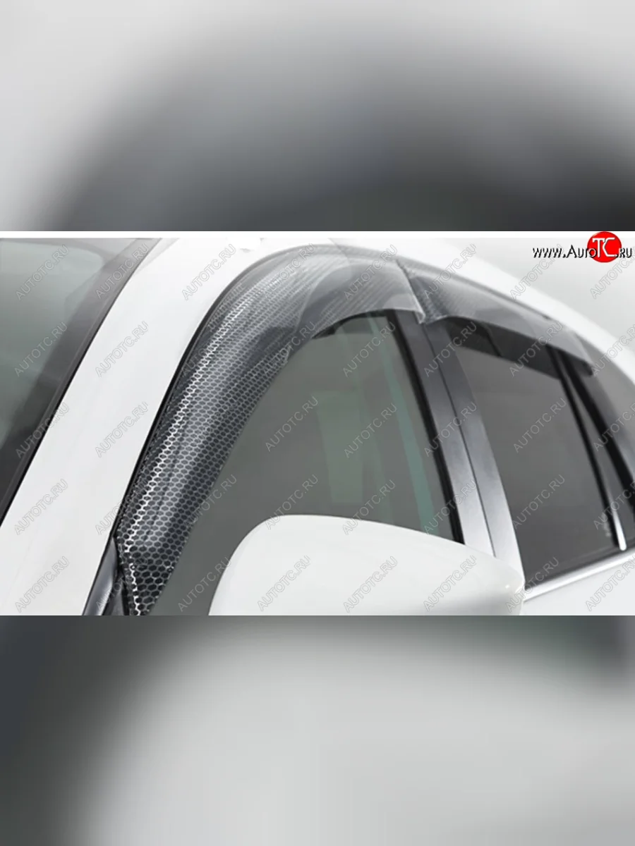 Дефлектора окон CA-Plastic Hyundai Elantra CN7 (2020-2023) (Серия Art графит)  в Керчи Республика Крым