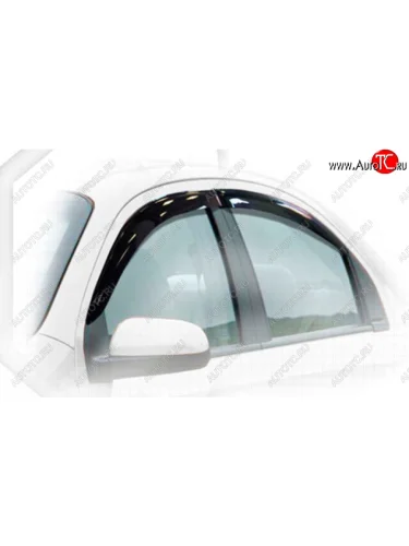 Дефлектора окон CA-Plastic (Classic полупрозрачный) Chevrolet Nexia седан (2020-2022)