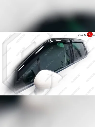 Дефлектора окон CA-Plastic (Classic полупрозрачный) CITROEN C3 Aircross дорестайлинг (2017-2021)