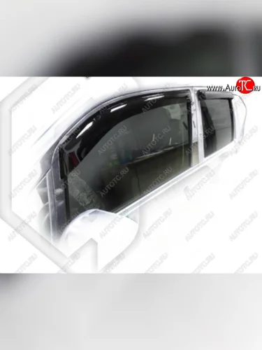 Дефлектора окон CA-Plastic (Classic полупрозрачный) Daihatsu Move (2014-2023)  дорестайлинг, рестайлинг