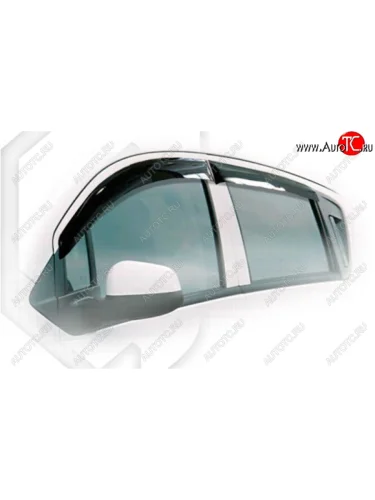 Дефлектора окон CA-Plastic (Classic полупрозрачный) Chevrolet Spark M300 дорестайлинг (2010-2015)