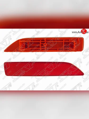 Левый отражатель заднего бампера SAT Honda CR-V RE1,RE2,RE3,RE4,RE5,RE7 дорестайлинг (2007-2010)