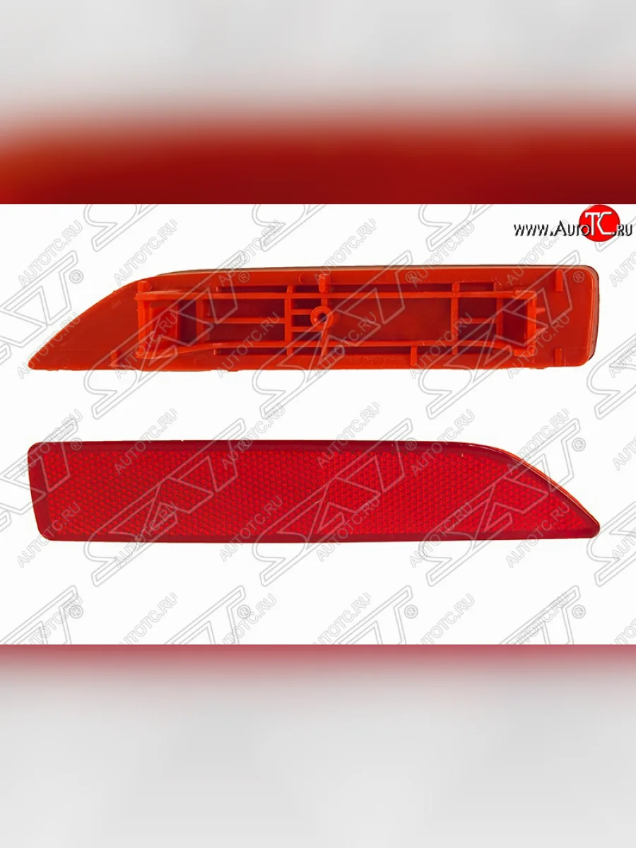 Левый отражатель заднего бампера SAT Honda CR-V RE1,RE2,RE3,RE4,RE5,RE7 дорестайлинг (2007-2010)  с доставкой в г. Керчь