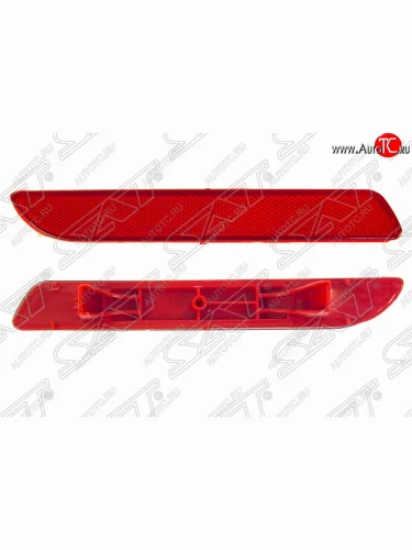 Левый отражатель заднего бампера SAT Honda CR-V RE1,RE2,RE3,RE4,RE5,RE7 рестайлинг (2009-2012)