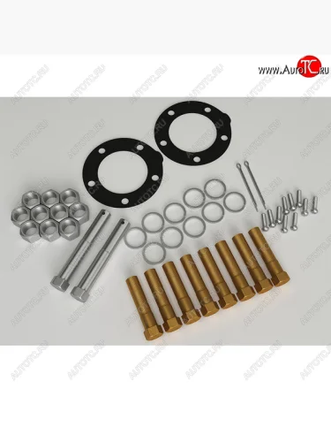 Бак топливный Бакор (450 л., СТАЛЬ) (крышка откидная, с комплектующими, РТИ, зимний топливозаборник) КамАЗ 5320 - 6520