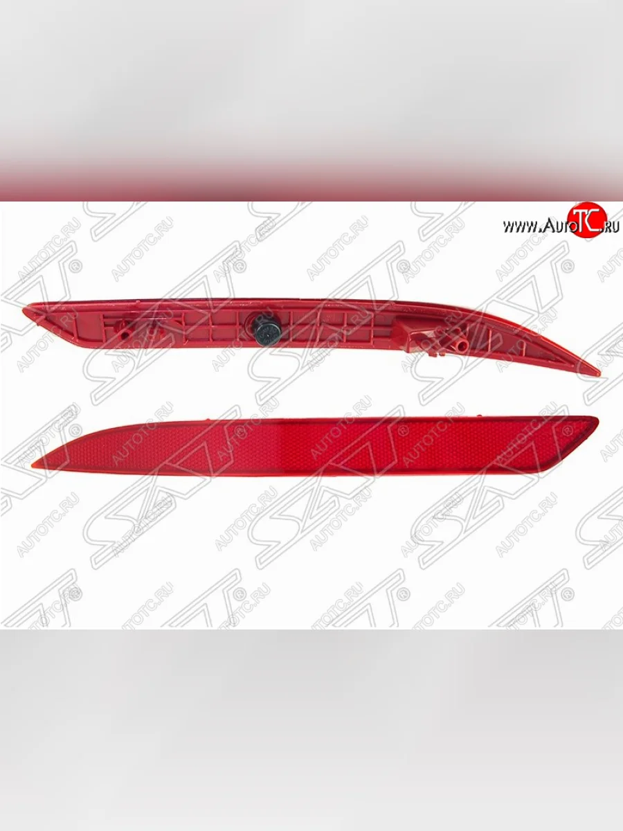 Левый отражатель заднего бампера SAT Hyundai Solaris RBr хэтчбэк рестайлинг (2014-2017)  с доставкой в г. Керчь