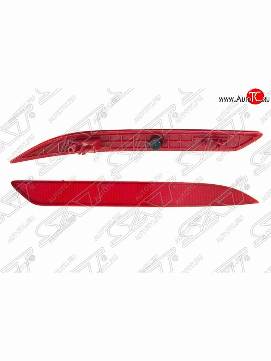 Правый отражатель заднего бампера SAT Hyundai Solaris RBr хэтчбэк рестайлинг (2014-2017)  с доставкой в г. Керчь