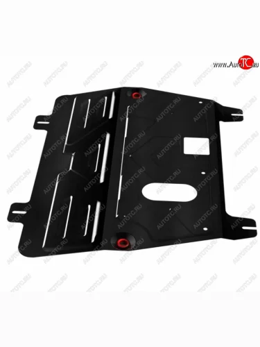 Защита картера двигателя (1.6/2.0)АВТОБРОНЯ Nissan Qashqai 1 J10 рестайлинг (2010-2013)