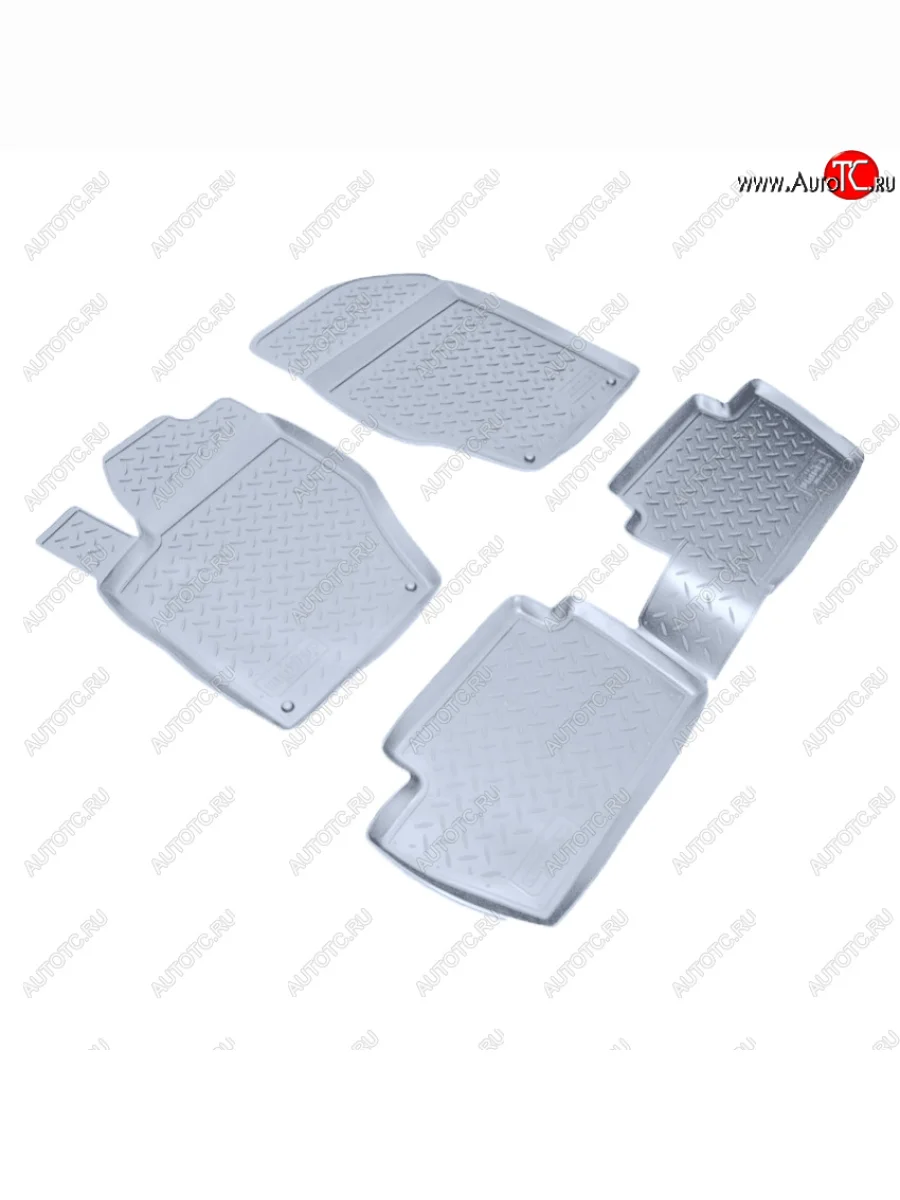 Коврики салона Norplast Unidec  Peugeot 307 (2001-2008) универсал, хэтчбэк 3 дв., хэтчбэк 5 дв. (Цвет: серый)  в Самаре Самарской области