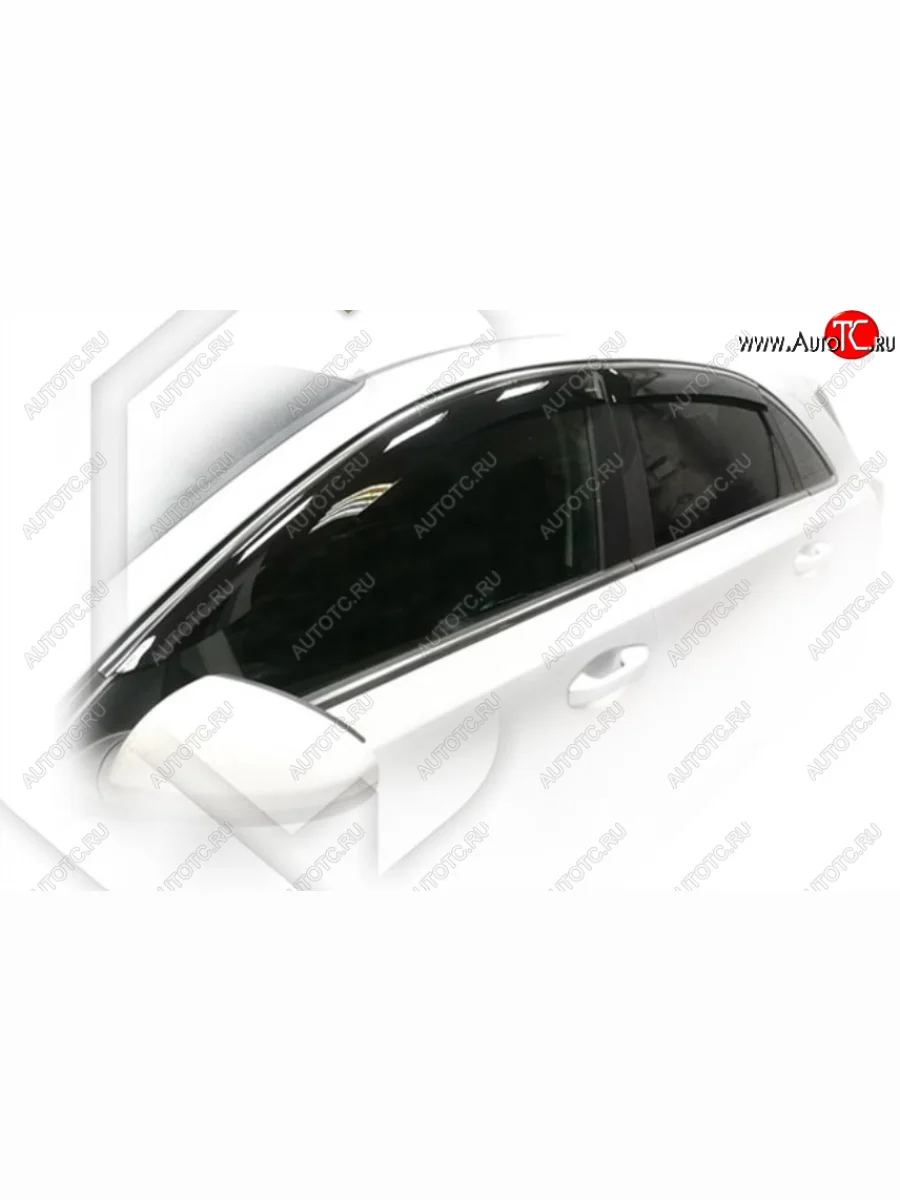 Дефлектора окон CA-Plastic (SW) KIA Ceed 3 CD универсал (2018-2025) (Classic полупрозрачный, Без хром молдинга)  в Керчи Республика Крым