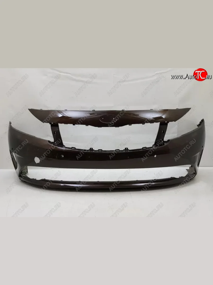 Передний бампер MOBIS KIA Cerato 3 YD рестайлинг седан (2016-2019) (Неокрашенный)  в Керчи Республика Крым