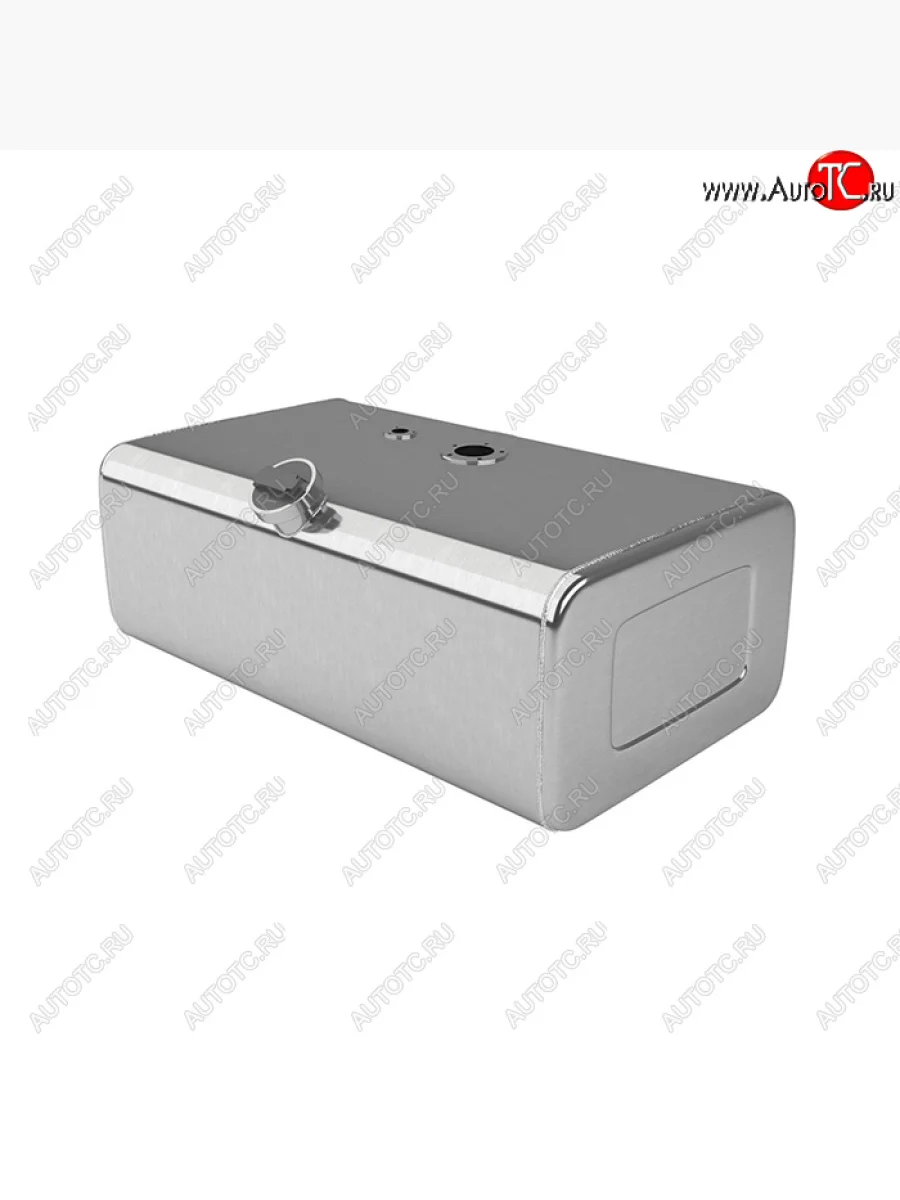 Бак топливный Бакор (130 л., АЛЮМИНИЙ) Hyundai HD78 (2006-2025) (нового образца, крышка резьбовая с замком, без комплектующих)  в Самаре Самарской области