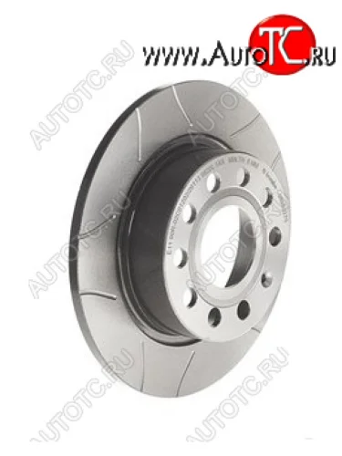 Задний тормозной диск BREMBO (253 мм) (MAX (не вентилируемый)) Audi A3 8PA хэтчбэк 5 дв. дорестайлинг (2003-2005)