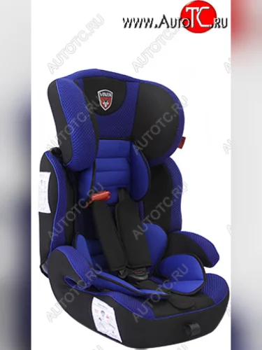 Детское автокресло VIXEN Лазурит 1/2/3 (1-12 лет, 9-36 кг) Porsche Cayenne 957 (2007-2010) (Цвет: синий)