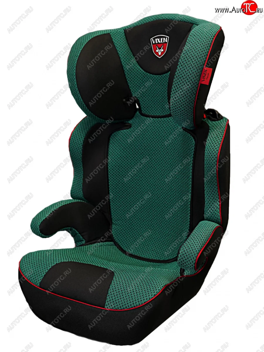 Детское автокресло VIXEN Лазурит 2/3 (3-12 лет, 15-36 кг) Suzuki Swift ZC72S дорестайлинг, хэтчбэк 5 дв. (2010-2013) (Цвет: зеленый)  в Керчи Республика Крым