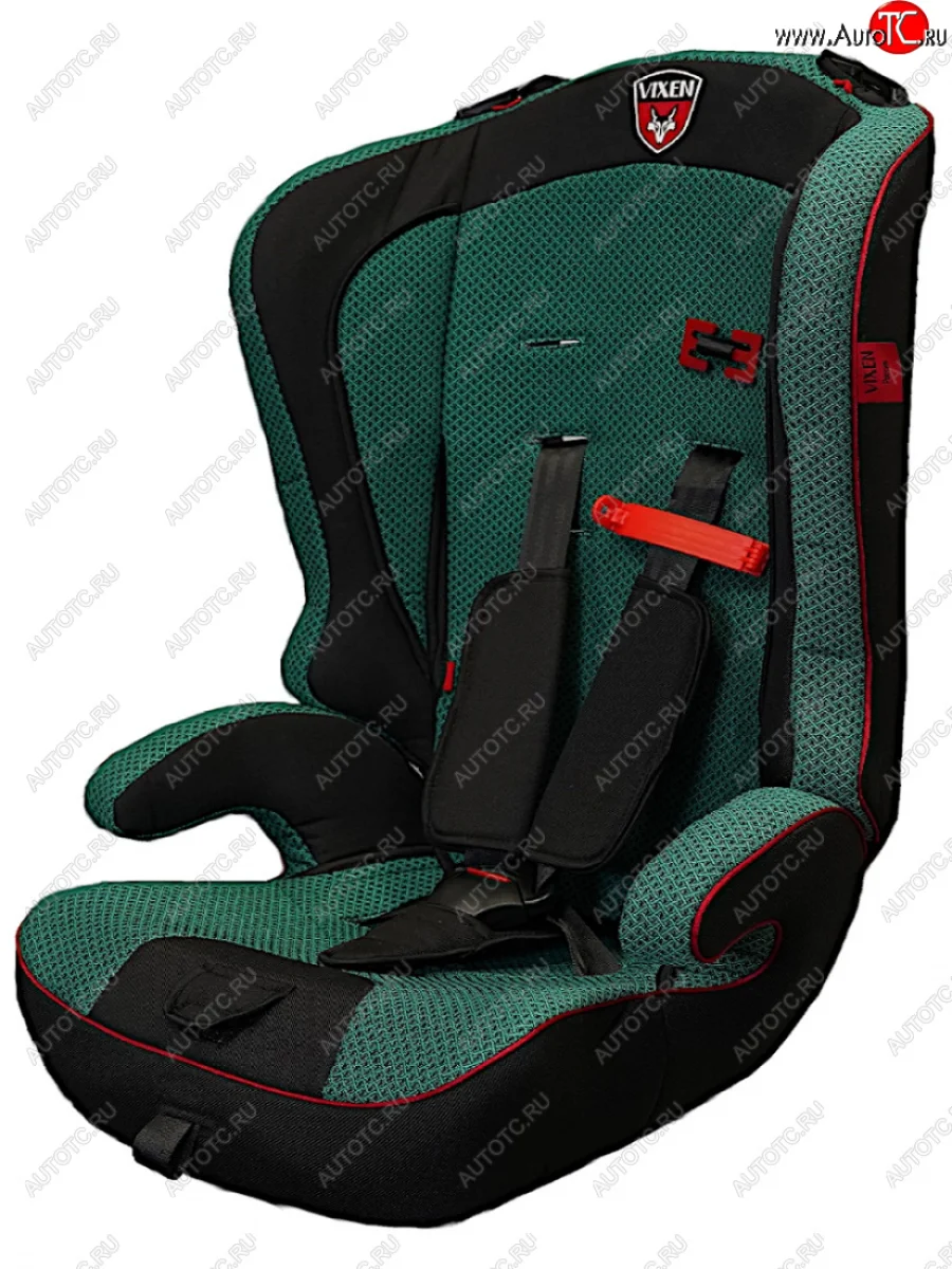 Детское автокресло Оникс 1/2/3 мини (1-12 лет, 9-36 кг) Geely EX5 1 (2024-2025) (Цвет: зеленый)  в Керчи Республика Крым