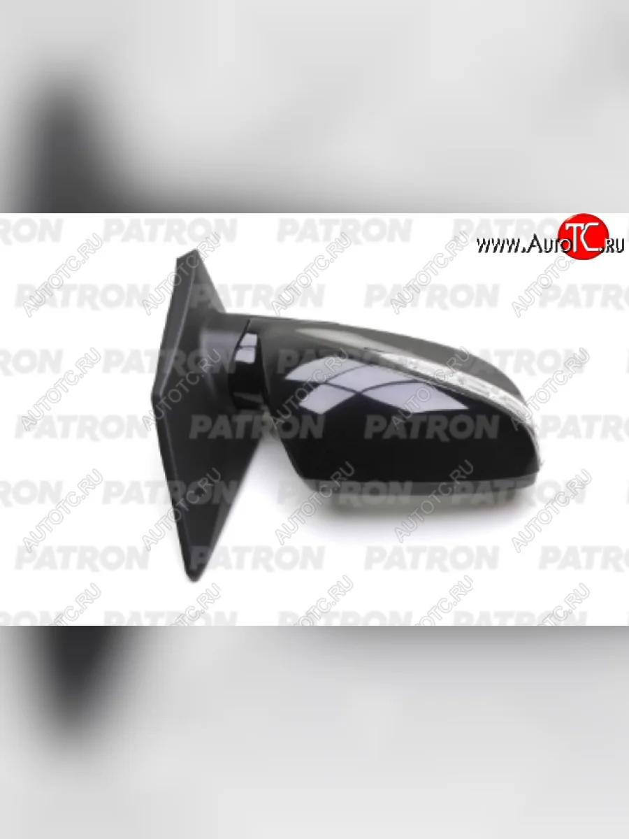 Боковое зеркало заднего вида PATRON (правое, выпуклое, указатель поворота, складывание, подогрев) Hyundai IX35 LM дорестайлинг (2009-2013) (Неокрашенное)  в Керчи Республика Крым