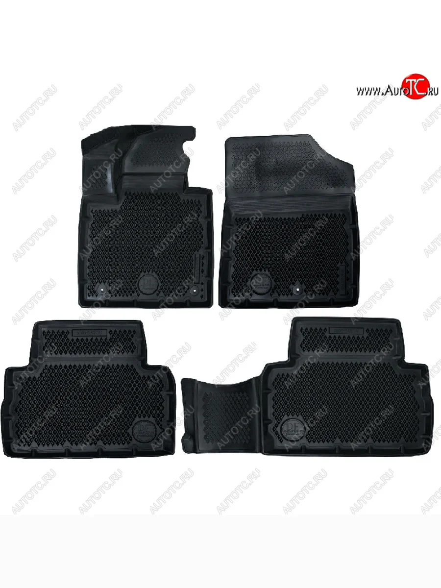 Коврики салона DELFORM ❞EVA 3D Premium❝ (термоэластопласт/ТЭП) Hyundai Santa Fe TM дорестайлинг (2018-2021)  в Перми Пермском крае