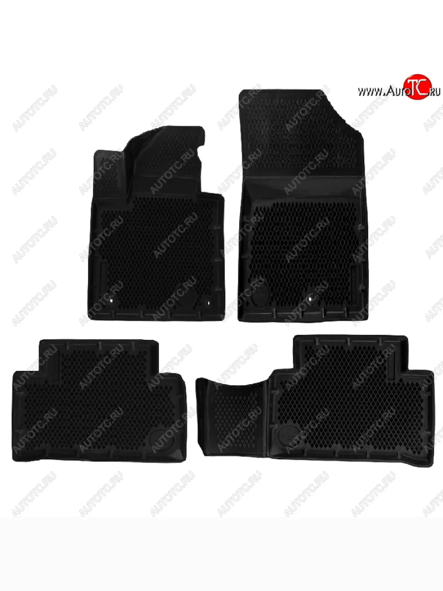 Коврики салона DELFORM ❞EVA 3D Premium❝ (термоэластопласт/ТЭП) KIA Sorento MQ4 (2020-2022)  в Керчи Республика Крым