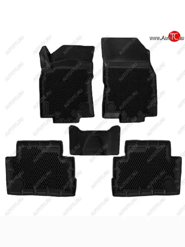 Коврики салона DELFORM ❞EVA 3D Premium❝ (термоэластопласт/ТЭП) Nissan Qashqai 2 J11 дорестайлинг (2013-2019)