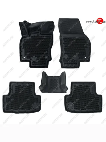 Коврики салона DELFORM ❞EVA 3D Premium❝ (термоэластопласт/ТЭП) Skoda Karoq NU7 рестайлинг (2020-2025)