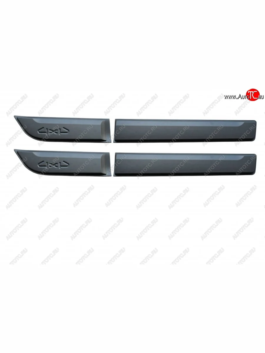 Накладки дверей Petroil Tuning  Renault Duster (2021-2024) HM (Текстурная поверхность (шагрень))  с доставкой в г. Керчь