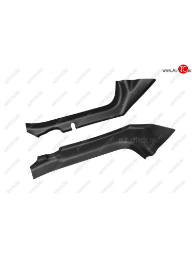 Накладки на ковролин пола Petroil Tuning (передние боковые) (Текстурная поверхность (шагрень)) Renault Duster  HM (2021-2024) рестайлинг