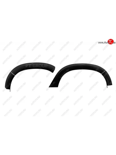 Защитные накладки на арки Petroil Tuning (Текстурная поверхность (шагрень)) Renault Duster  HM (2021-2024) рестайлинг