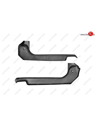 Накладки на ковролин пола Petroil Tuning (передние боковые) (Текстурная поверхность (шагрень)) Лада ВАЗ Ларгус (2021-2025) рестайлинг R90