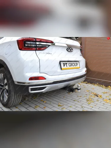 Фаркоп PT GROUP /съемный квадрат/ CHERY Tiggo 4 2021-/ Tiggo 4 Pro 2021-  Chery Tiggo 4 - Tiggo 4 Pro