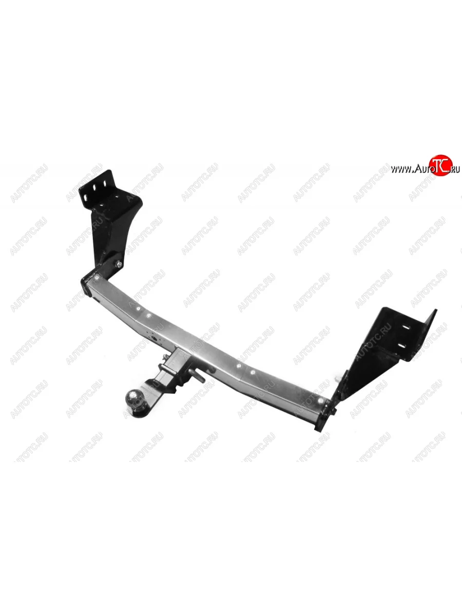 Фаркоп Petroil Tuning (съемный квадрат, с нержавеющей пластиной)  KIA Seltos (2019-2022) SP2  с доставкой в г. Керчь